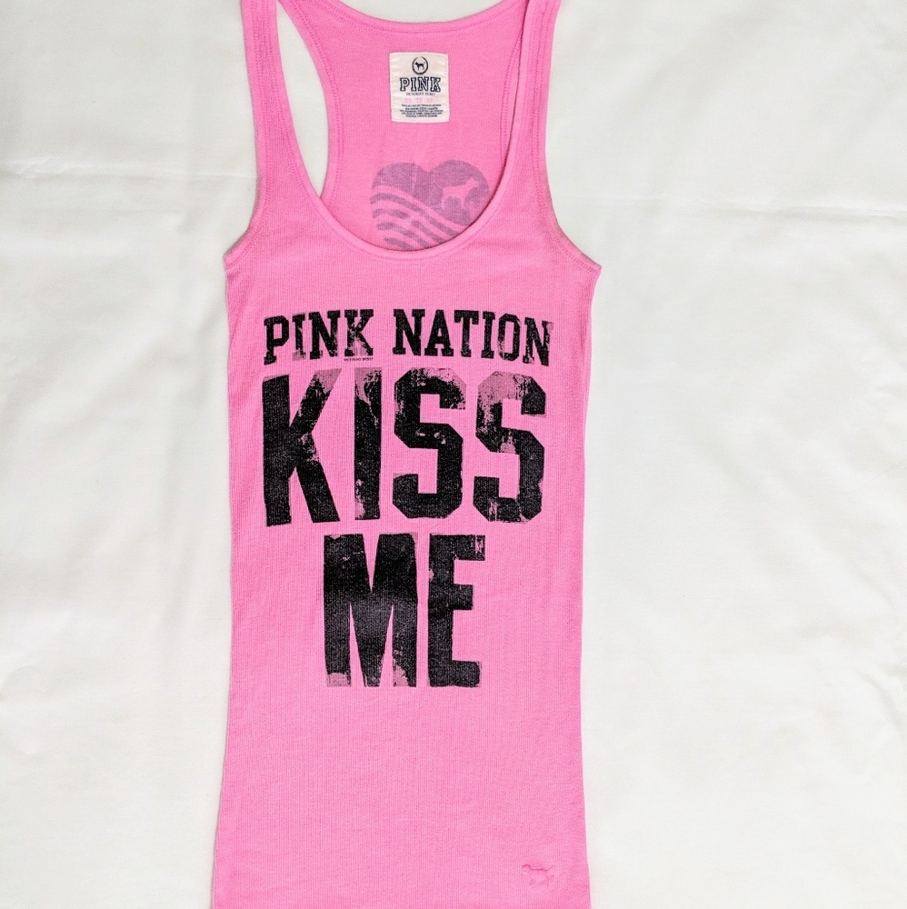 VS PINK Kiss Me One In a Million Tank